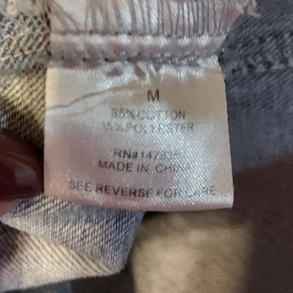 Romeo and Juliet Couture med frayed wrapped denim skirt raw edges - Picture 8 of 11